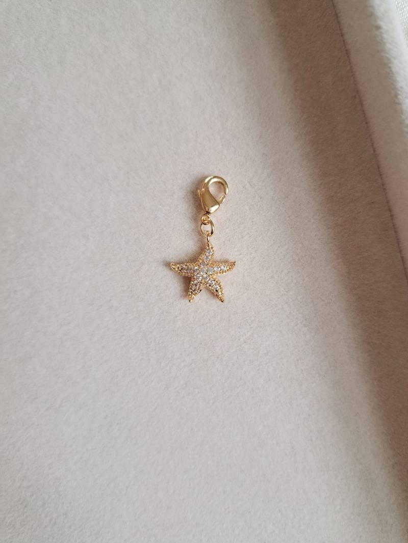 Seestern-Anhänger 24K Vergoldet Seestern-Anhänger 24K Vergoldet von CristinaArnoldJoyas