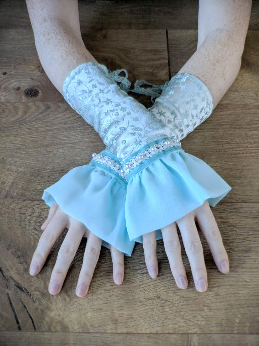Arm Manschette Handschuh, Kostüm Tea Party Prom Arm Manschette Handschuh, Kostüm Tea Party Prom von Critastrophy