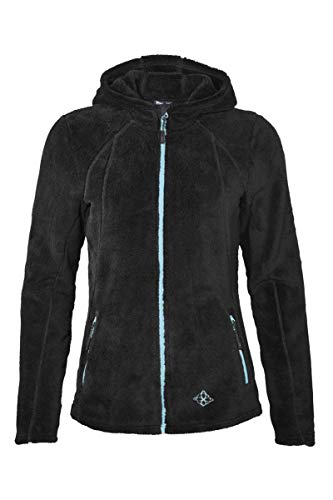 Crivit Damen Fleecejacke Schwarz L 44/46 von Crivit