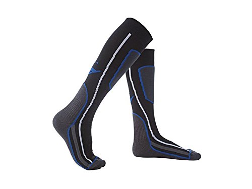 Crivit Kinder Jungen Skistrümpfe grau-schwarz-blau (27-30) von Crivit