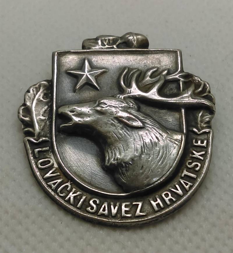 Bogenschiessen/Schiessen, Hunter Jager - Vintage-Abzeichen Des Jagdverbandes Von Kroatien Bogenschiessen/Schiessen, Hunter Jager - Vintage-Abzeichen Des Jagdverbandes Von Kroatien von Croata