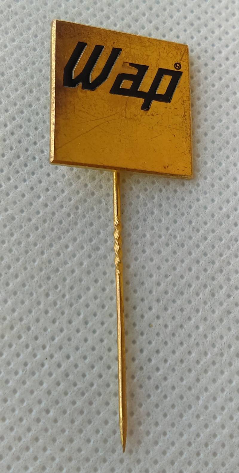 Wap Dampfstrahlreinigung, Germany - Vintage Anstecker Wap Dampfstrahlreinigung, Germany - Vintage Anstecker von Croata