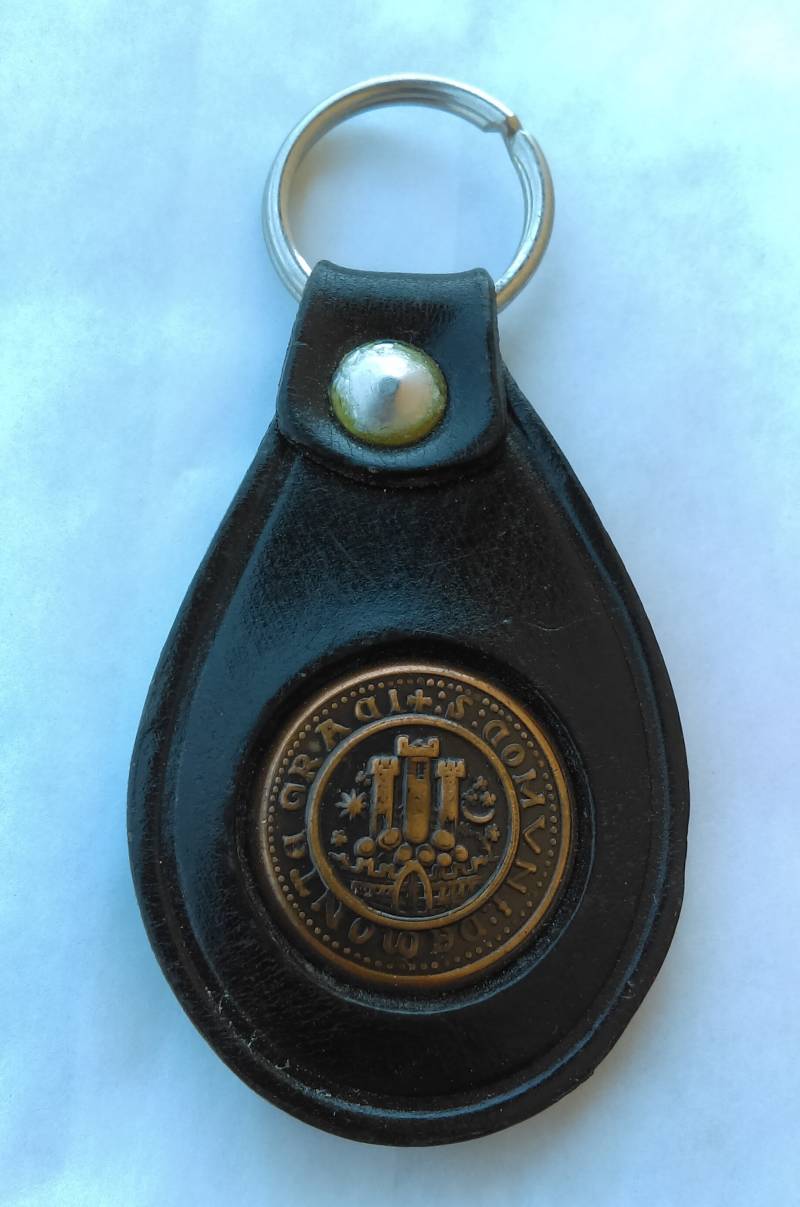 Zagreb, Kroatien-Blazon, Wappen, Vintage-Keychains Zagreb, Kroatien-Blazon, Wappen, Vintage-Keychains von Croata