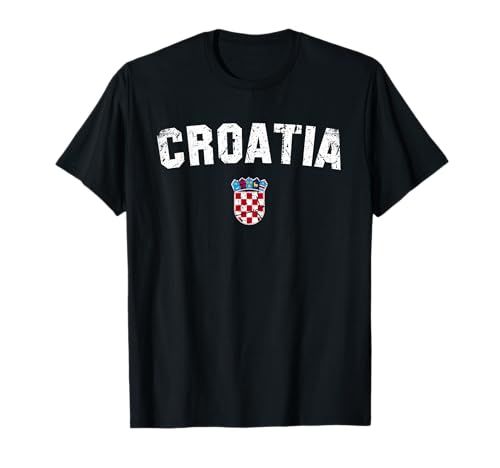 KROATIEN Flagge Damen Herren Kinder KROATIEN T-Shirt von Croatia Family Shop