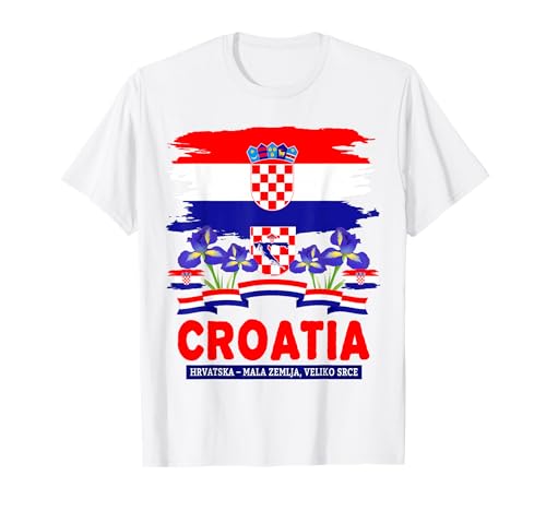 Hrvatska Kroatische Flagge Outfit Idee für Kinder & Kroatien Flagge T-Shirt von Croatia Flag Accessories Outfit Ideas For Women