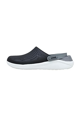 Crocs Unisex LiteRide Clog Clogs, Black/Smoke, 36/37 EU von Crocs