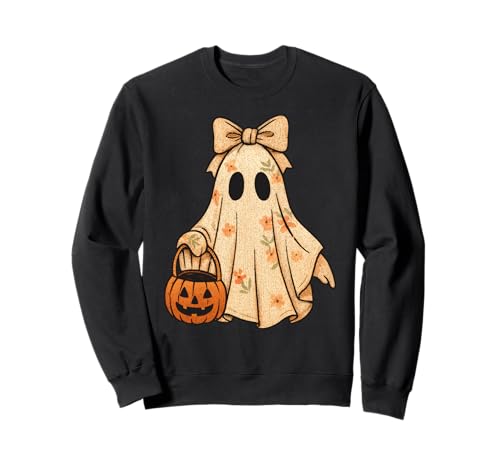 Crochet Ghost Boho Floral Halloween Kürbis Herren Damen Kinder Sweatshirt Crochet Ghost Boho Floral Halloween Kürbis Herren Damen Kinder Sweatshirt von Crochet Ghost Boho Floral Halloween
