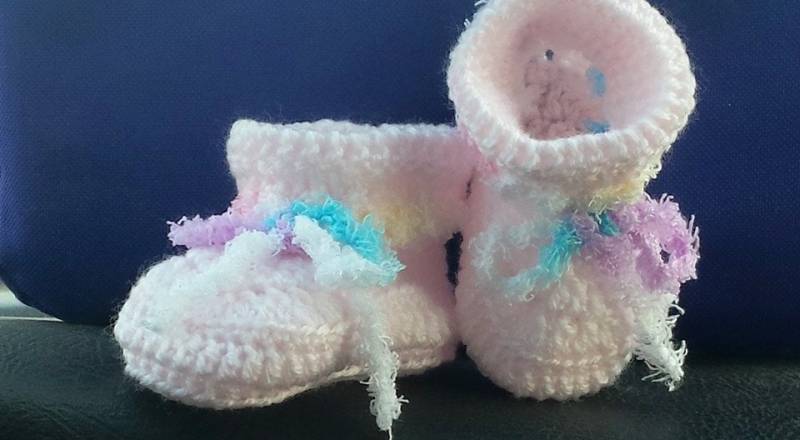Gestricken Booties 0 Bis 3 Monate von CrochetByChristi