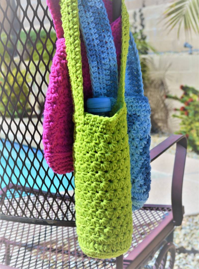 Wasserflaschentasche von CrochetCrony
