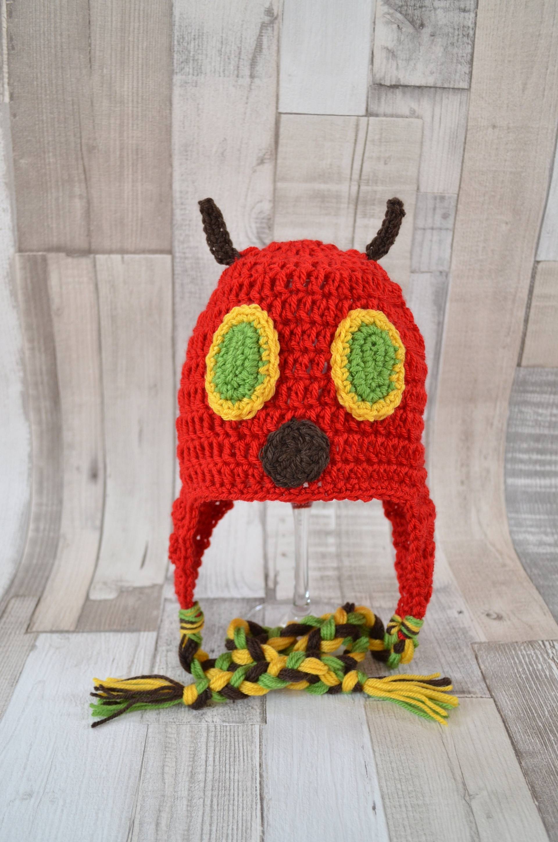 Raupe Nimmersatt, Hungry Caterpillar, Hat, Mütze, Häkeln, Crochet, Babyfotografie, Fotographie, Verkleiden, Verkleidung, Kostüm Raupe Nimmersatt, Hungry Caterpillar, Hat, Mütze, Häkeln, Crochet, Babyfotografie, Fotographie, Verkleiden, Verkleidung, Kostüm von CrochetKat2017