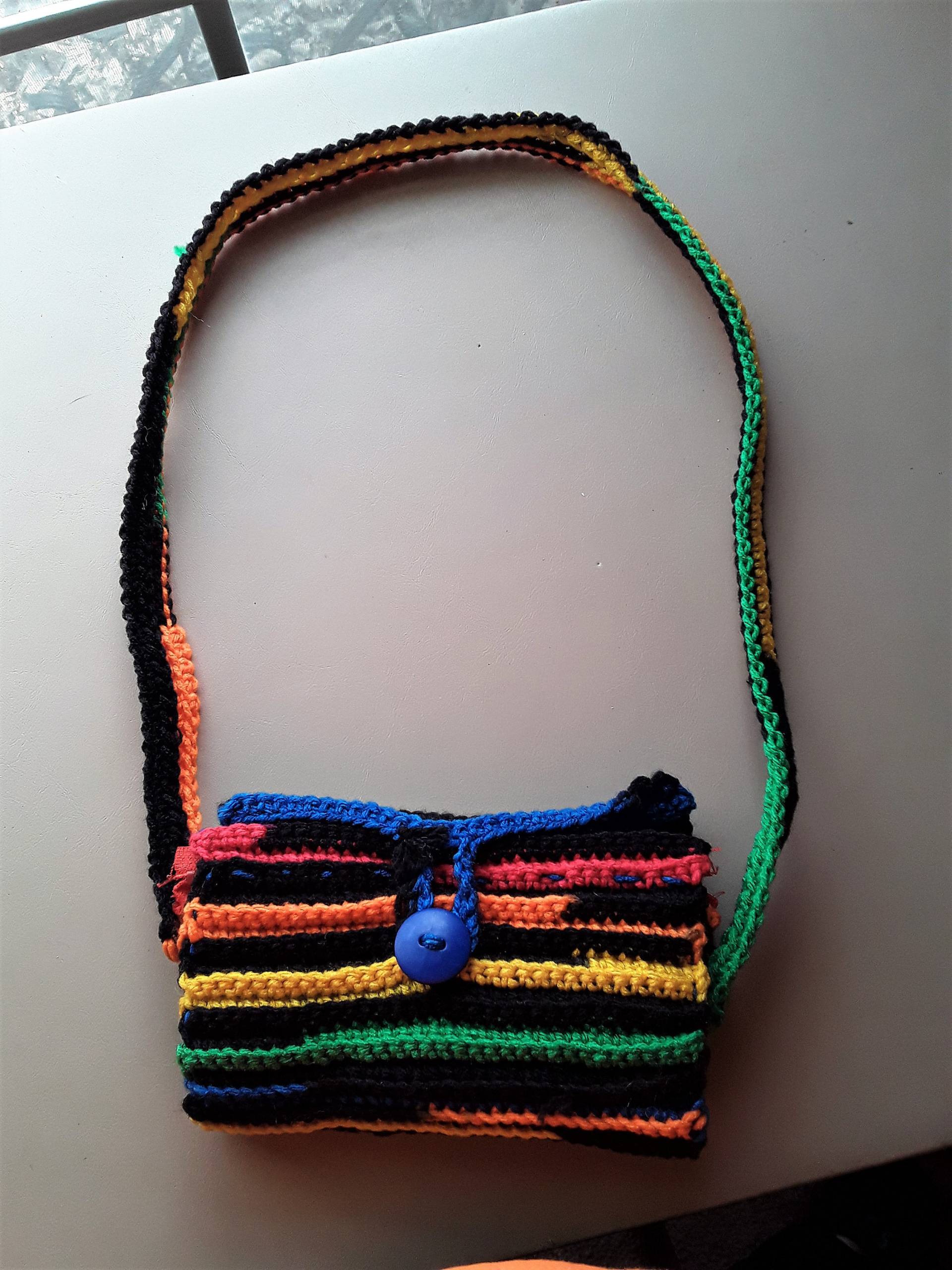 Portemonnaie, Damen Geldbörse, Multi-Pocket-Geldbörse, Handgemachte Grab & Go Clutch von CrochetRozayandmore