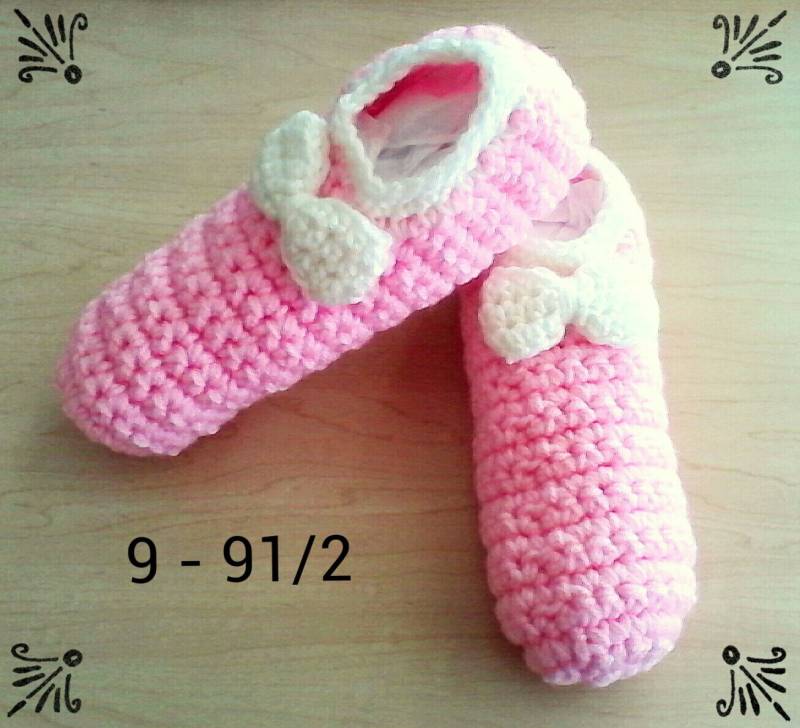 Gehäkelte Hausschuhe von CrochetbyEssie