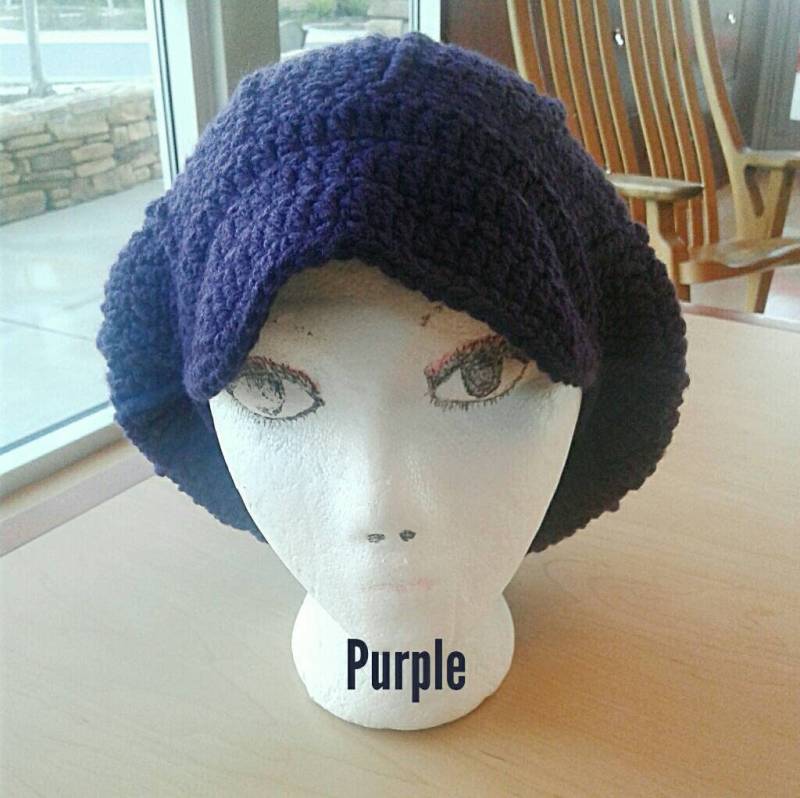 Gehäkelte Newsboy Beanie von CrochetbyEssie