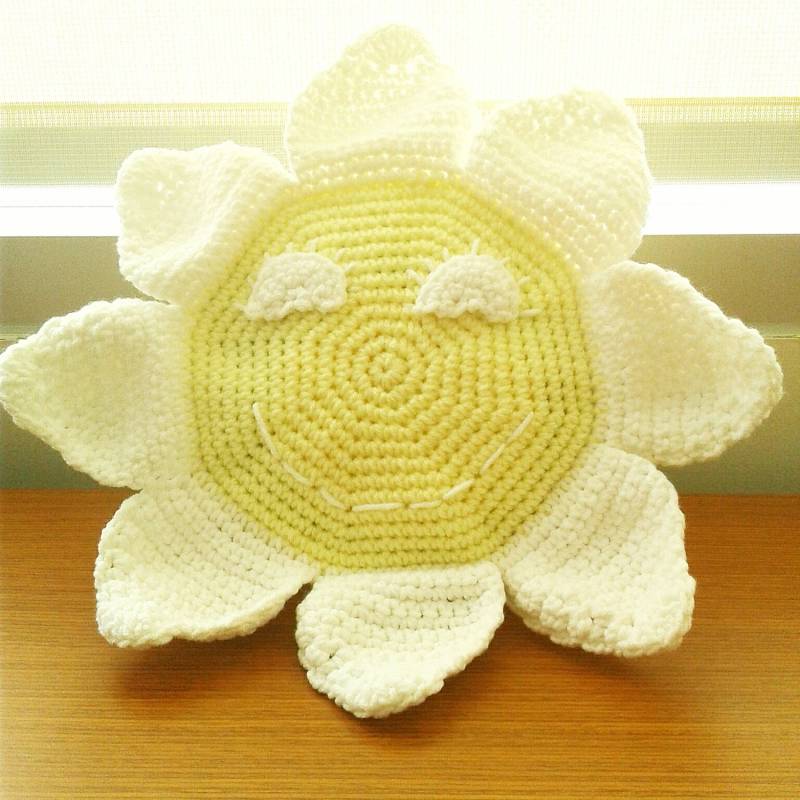 Gehäkelter Sun Smiling Rucksack von CrochetbyEssie