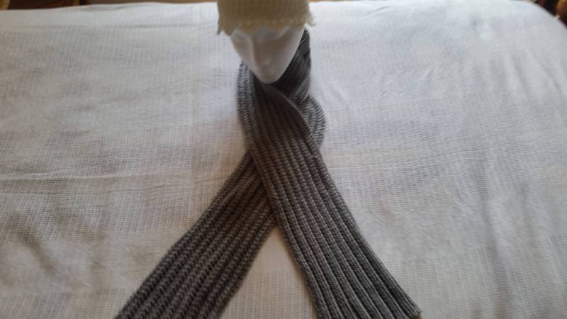 Gehäkelter Schal, Grauer Winterkleidung, Geschenk Für Sie, Geschenkidee Ihn, Unisex Halswärmer, Weicher Versandfertig Gehäkelter Schal, Grauer Winterkleidung, Geschenk Für Sie, Geschenkidee Ihn, Unisex Halswärmer, Weicher Versandfertig von CrochetbyKathie