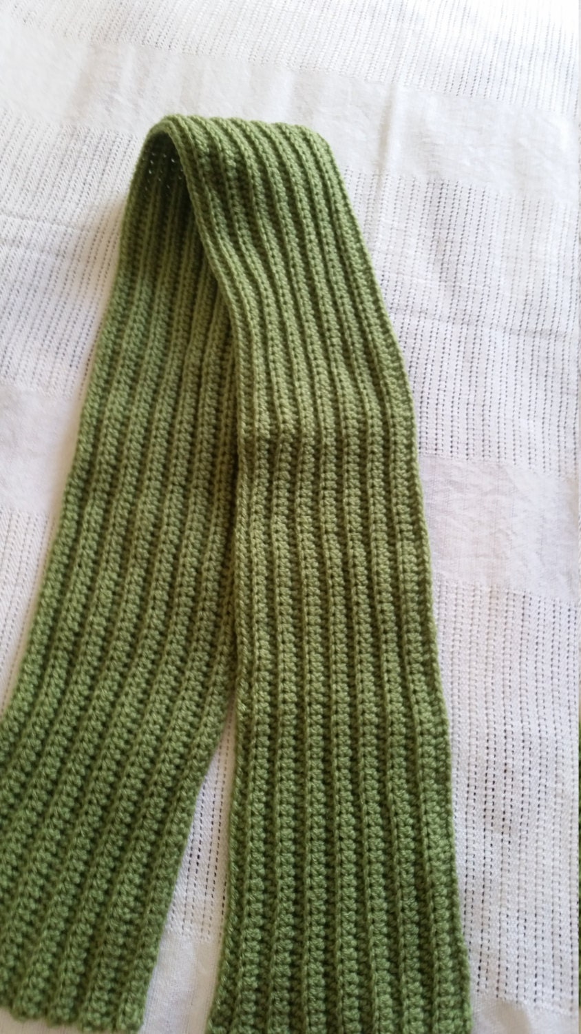 Gehäkelter Schal, Grüner Winterkleidung, Geschenk Für Sie, Geschenkidee Ihn, Unisex Halswärmer, Sofort Lieferbar Gehäkelter Schal, Grüner Winterkleidung, Geschenk Für Sie, Geschenkidee Ihn, Unisex Halswärmer, Sofort Lieferbar von CrochetbyKathie