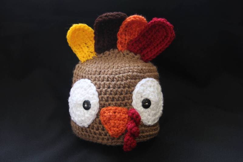 Gehäkelte Baby Truthahn Mütze, Neugeborene, Baby, Thanksgiving, Foto Requisite, Erstes Bild, Geschenk, Shower Gehäkelte Baby Truthahn Mütze, Neugeborene, Baby, Thanksgiving, Foto Requisite, Erstes Bild, Geschenk, Shower von CrochetedByAna