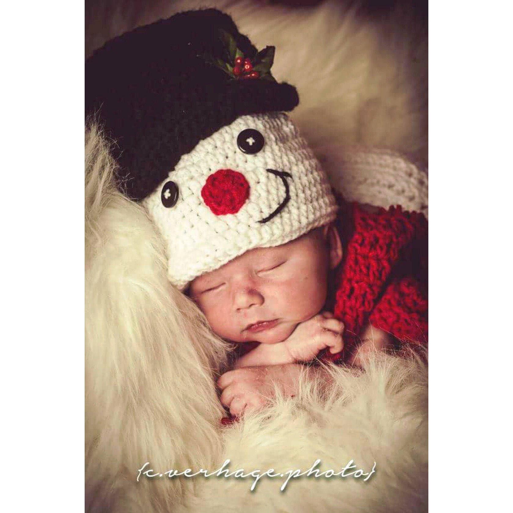 Neugeborenen, Baby, Fotografie, Urlaub, Weihnachten, Fotorequisite, Bild, Geschenk, Mütze, Schal, Windel Cover, Gehäkelt, Handgefertigt von CrochetedByAna