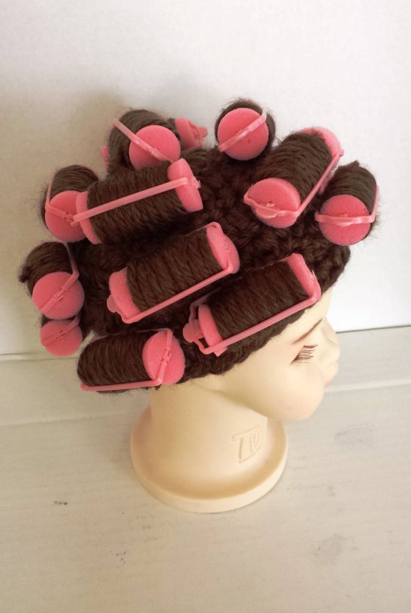 Gehäkelter Curler Hut Neuheit Kostüm Prop Gehäkelter Curler Hut Neuheit Kostüm Prop von CrochetedHeadwear