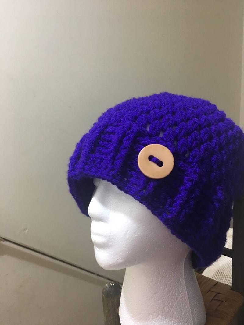 Gerippte Slouchmütze Gerippte Slouchmütze von CrochetedPassions737