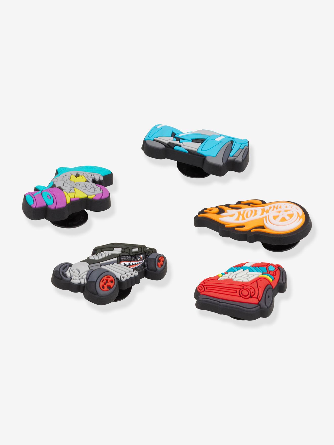 5er-Pack Kinder Schuhanstecker Jibbitz Hot Wheels CROCS von Crocs