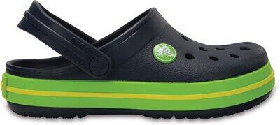 CROCS Kinder Crocband Clog K DCG/Stu Navy/Volt Green - Gr. - 28.5 von Crocs