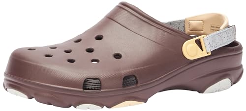 Crocs All Terrain Clog, Holzschuh, Mocha/Multi, von Crocs