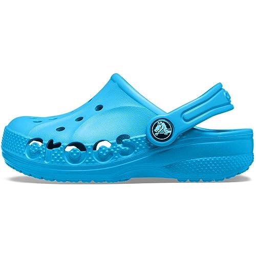 Crocs Baya Clogs – Unisex Clogs für Kinder – Wasserfreundlich und schnell trocknend – Ocean – Größe 32-33 von Crocs