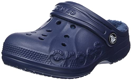 Crocs Unisex Kinder Baya gefütterter Clog K, Navy, 29/30 EU von Crocs