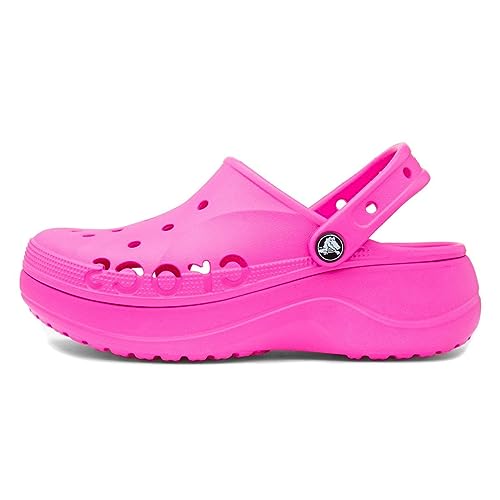 Crocs Baya Platform Clog 36-37 EU Electric Pink von Crocs