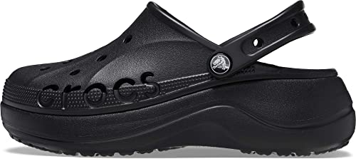 Crocs Baya Platform Clog 41-42 EU Black von Crocs