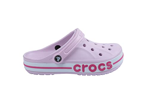 Crocs Bayaband Clogs für Damen und Herren mit Fersenriemen für sicheren Halt 38-39 EU Ballerina Pink/Candy Pink von Crocs