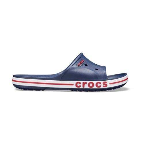 Crocs Unisex Slide, Bayaband Slide, Navy/Pepper, 36/37 EU von Crocs