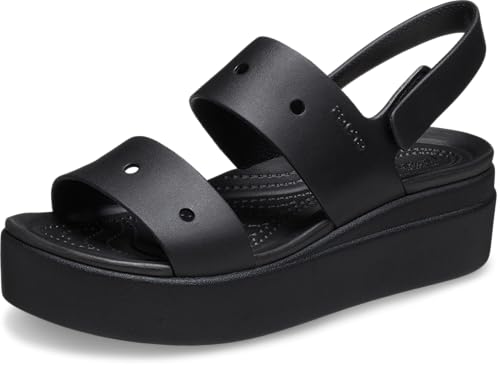 Crocs Herren Brooklyn 4U Sandalen, Black, 39/40 EU von Crocs