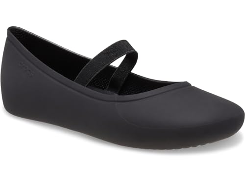 Crocs Brooklyn Flat K Flach, Schwarz, 33 EU von Crocs