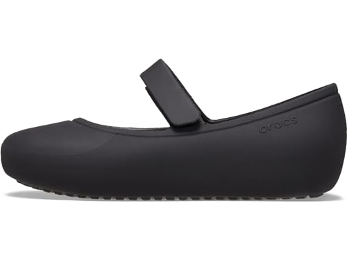 Crocs Brooklyn Mary Jane Flat T Flach, Schwarz, 26 EU von Crocs