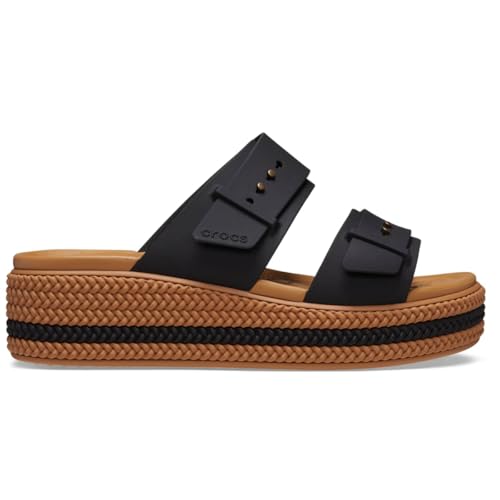 Crocs Brooklyn Woven Buckle 36-37 EU Black von Crocs