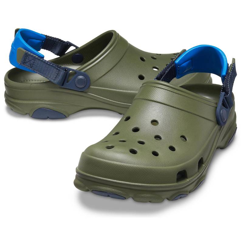 Crocs Classic All Terrain Clog Roomy Fit Unisex Sandale Hausschuh 206340 grün von Crocs