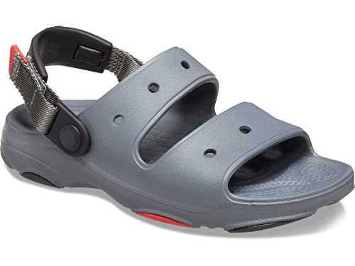 Crocs Classic All-Terrain Sandal K, Holzschuh, Slate Grey, von Crocs