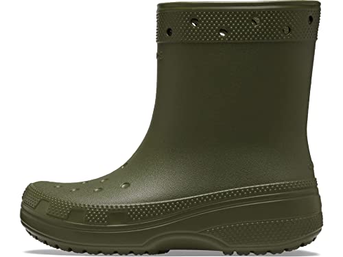 Crocs Unisex-Adult Classic Boot Rain, Grün (Army Green), 6 Women/4 Men von Crocs