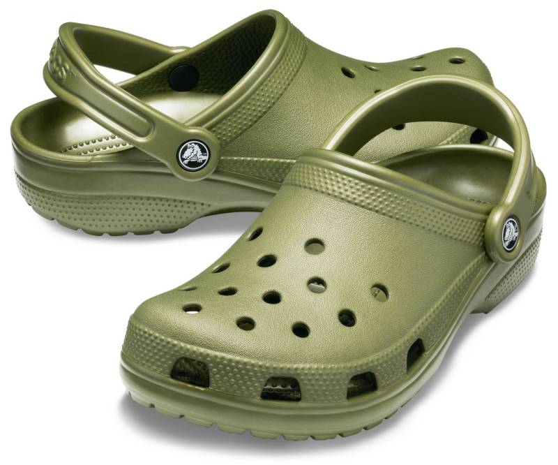Crocs Classic Clog Sommerschuh, Gartenschuh, Poolslides, mit typischem Logo von Crocs