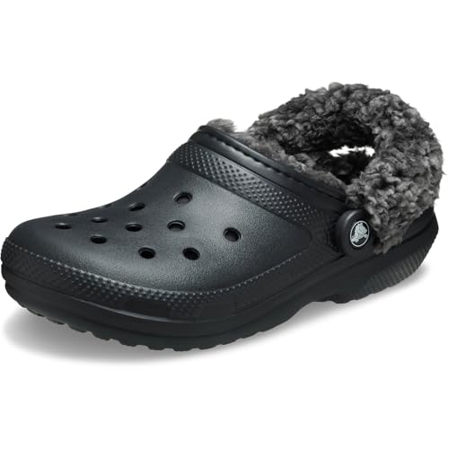 Crocs Classic Fleece Lined Clog 45-46 EU Black von Crocs
