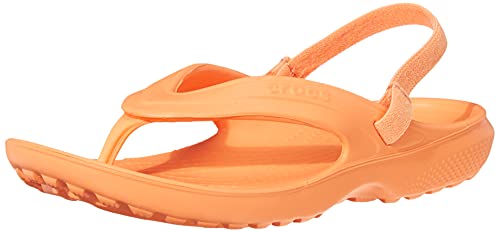 Crocs Classic Flip Kids, Unisex-Kinder Zehentrenner, Orange (Cantaloupe 801), 22/23 EU von Crocs