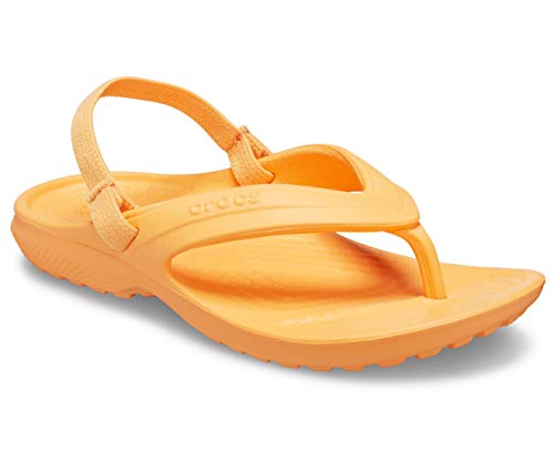 Crocs Classic Flip Kids, Unisex-Kinder Zehentrenner, Orange (Cantaloupe 801), 22/23 EU von Crocs