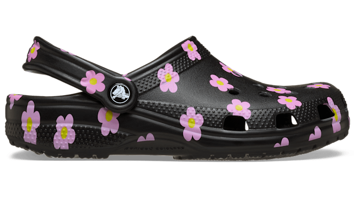 Crocs | Kinder |  Classic Flower  | Clogs | Schwarz | 38 von Crocs