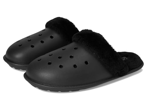 Crocs Classic Fuzz Scuff 36-37 EU Black von Crocs