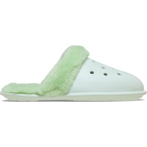 Crocs Classic Fuzz Scuff 38-39 EU Mint Tint von Crocs
