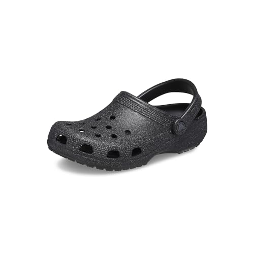 Crocs Classic Glitter Clog 39-40 EU Black Glitter von Crocs