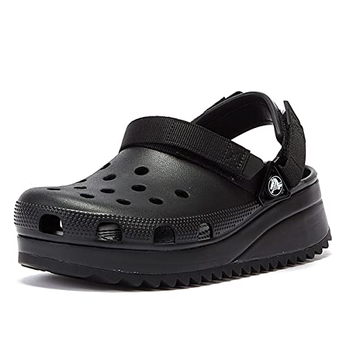 Crocs Unisex Erwachsene Hiker Clog Clog, Black/Black, 36/37 EU von Crocs