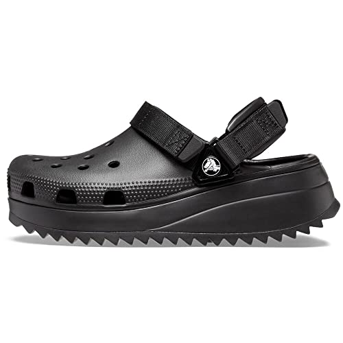 Crocs Unisex-Adult Hiker Clog Clog, Black/Black, 43/44 EU von Crocs